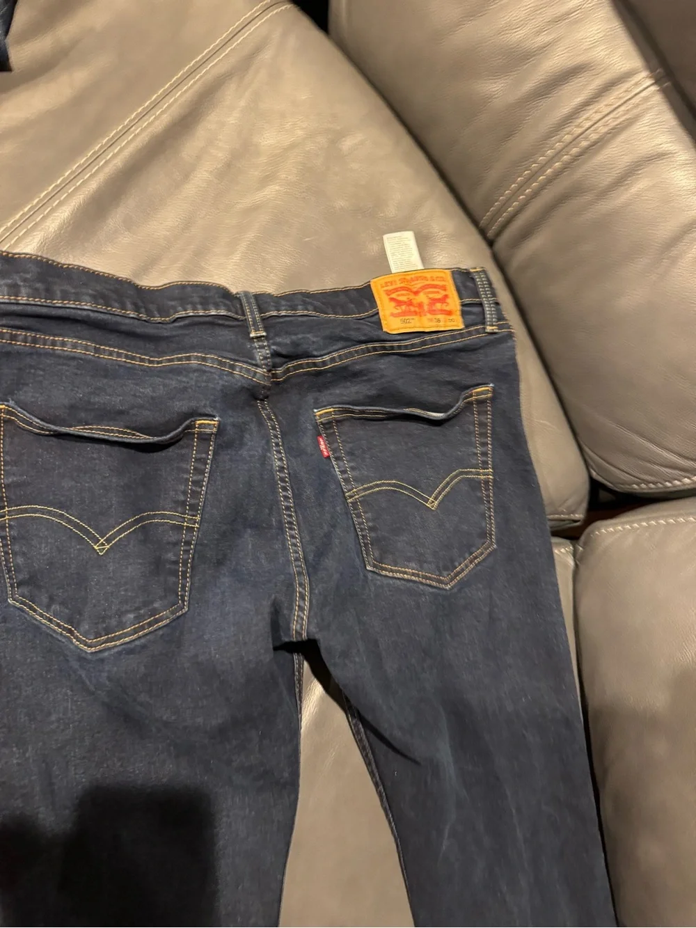 Levi's 502 Men’s Blue Denim Jeans 36/30